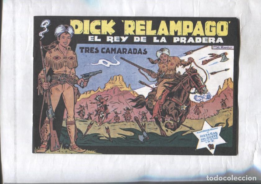 C&oacute;mics: Facsimil: Dick Relampago de iranzo numero 01: Tres camaradas - Foto 1