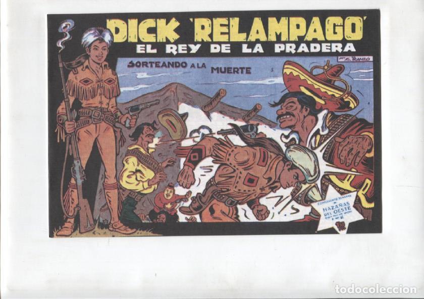 C&oacute;mics: Facsimil: Dick Relampago de Iranzo numero 05: Sorteando a la muerte - Foto 1