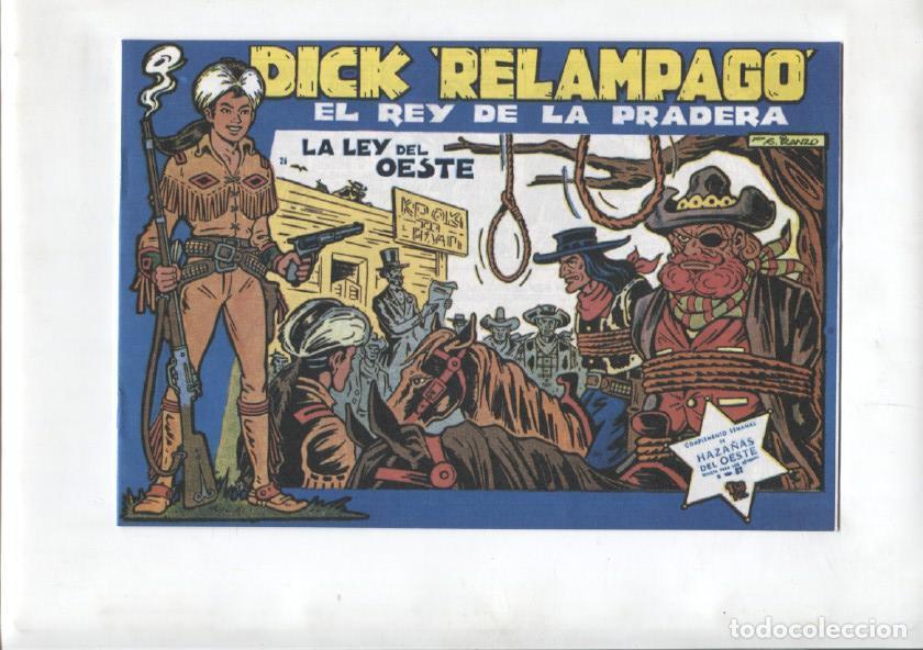 C&oacute;mics: Facsimil: Dick Relampago de Iranzo numero 26: La ley del oeste - Foto 1
