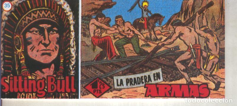 C&oacute;mics: Fascimil: Sitting Bull numero 35: La pradera en armas - Varios - Foto 1