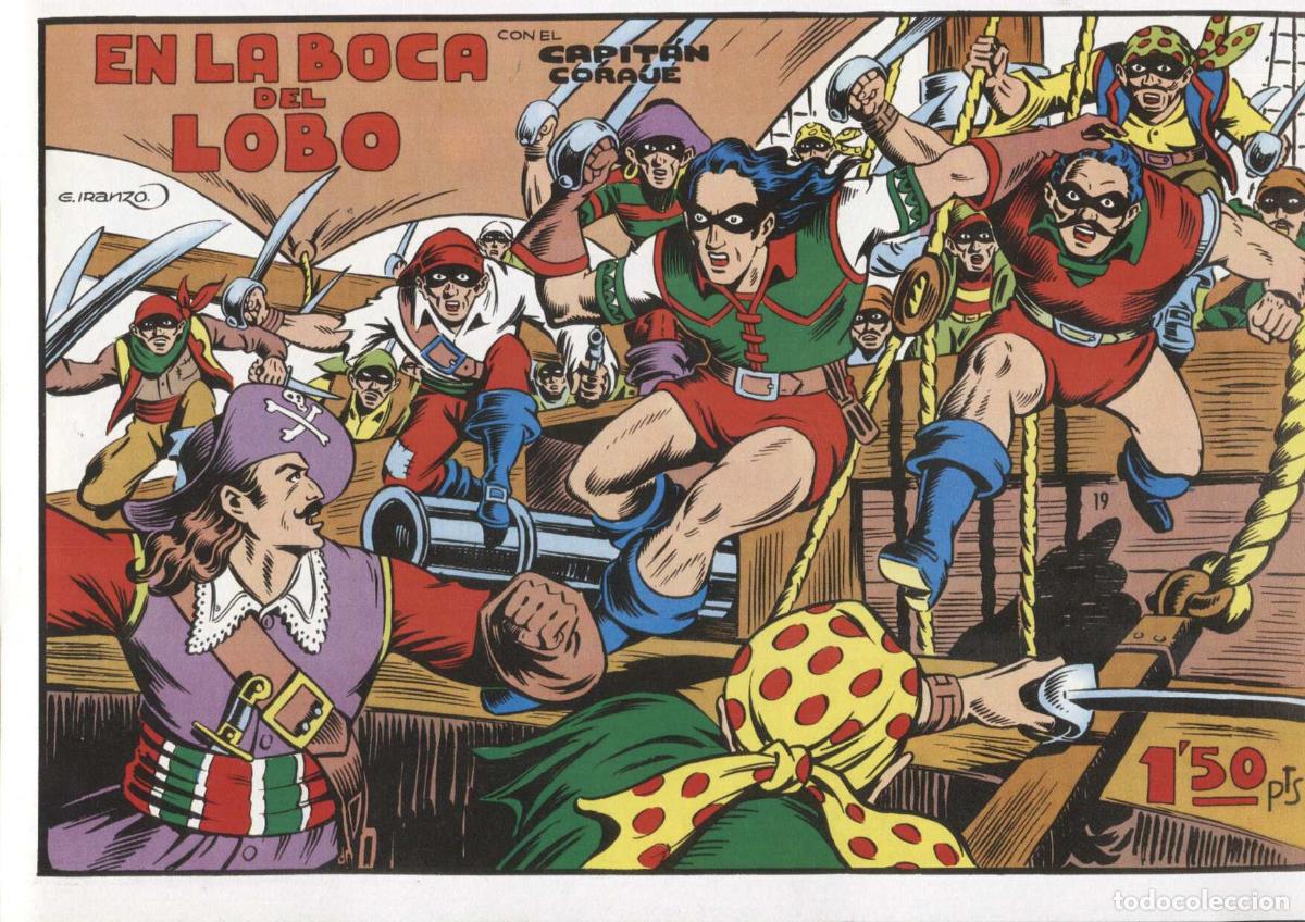 C&oacute;mics: Facsimil: El Capitan Coraje numero 19: En la boca del lobo - Iranzo - Foto 1