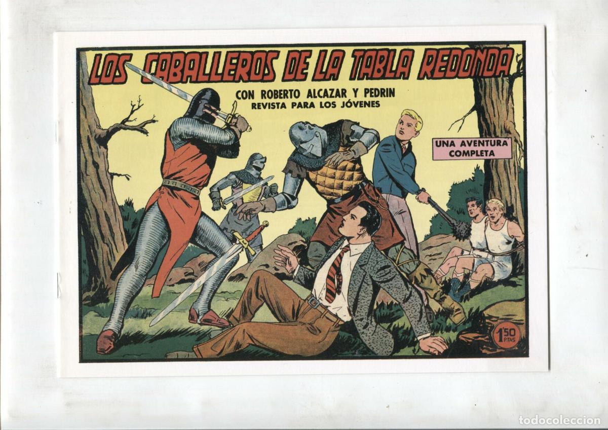 Fumetti: Facsimil: Roberto Alcazar y Pedrin numero 0462: Los caballeros de la tabla redonda - Varios