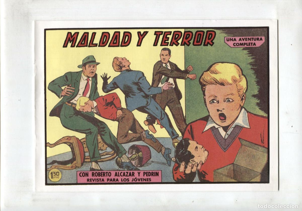 Comics: Facsimil: Roberto Alcazar y Pedrin numero 0500: Maldad y terror - Varios