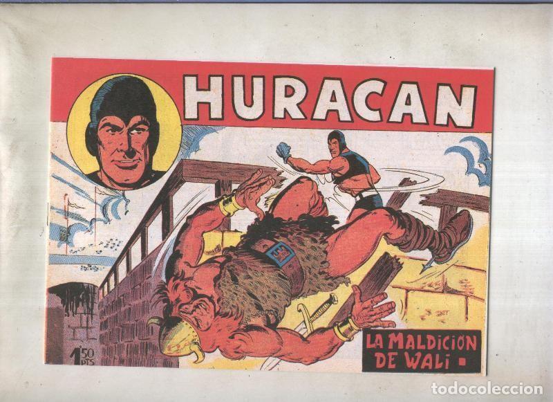 Fumetti: Huracan de Lopez Blanco, Facsimil numero 07: La maldicion de Wali - Manuel Lopez Blanco