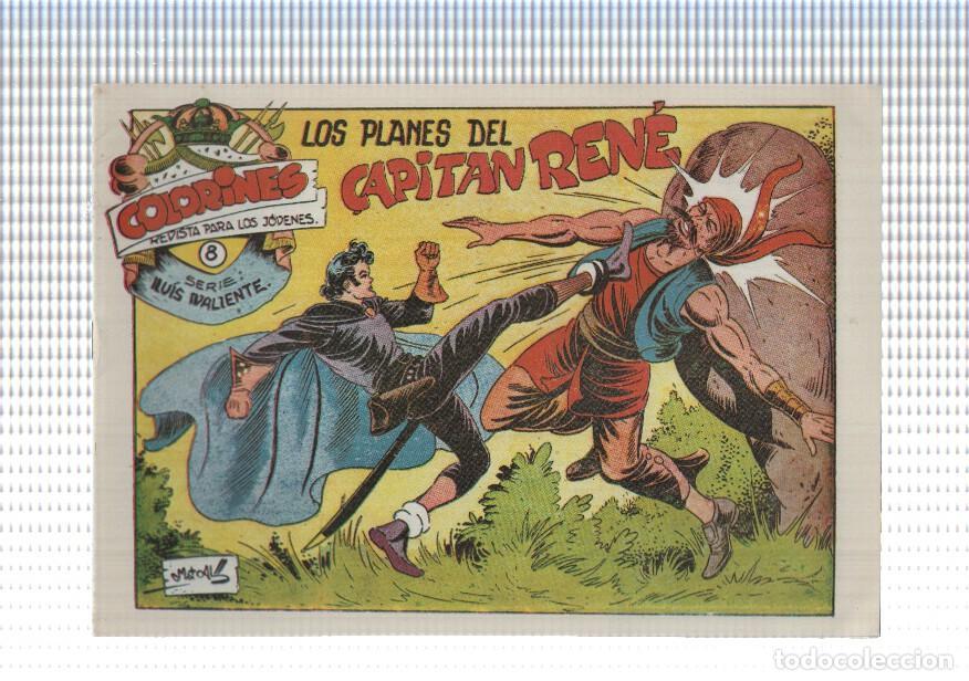 C&oacute;mics: Facsimil: Luis Valiente de Matias Alonso numero 08: Los planes del capitan Rene - - Foto 1