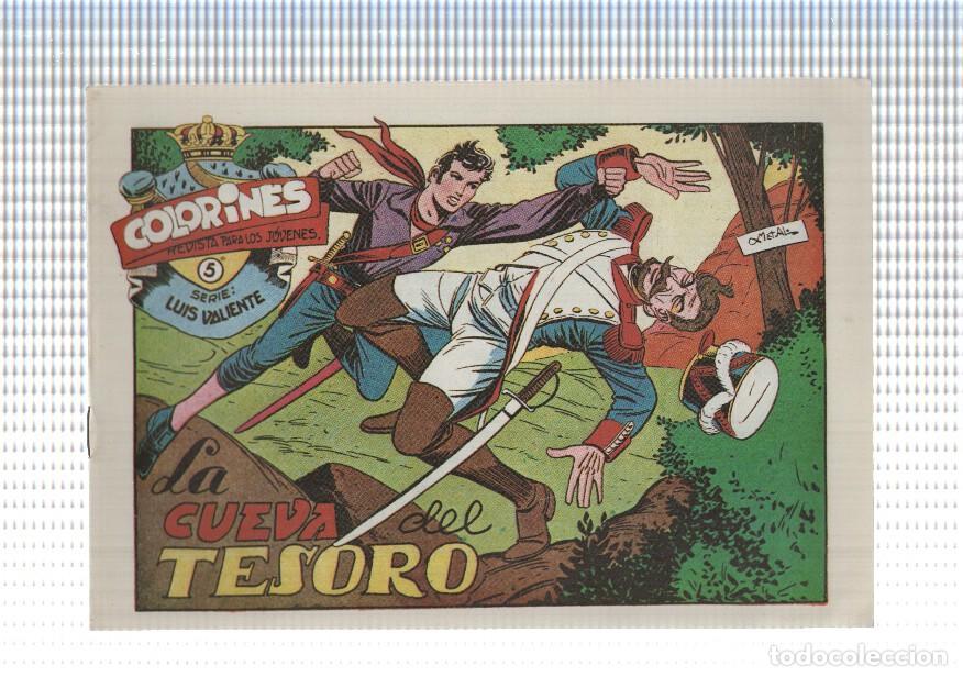 C&oacute;mics: Facsimil: Luis Valiente de Matias Alonso numero 05: la cueva del tesoro - - Foto 1