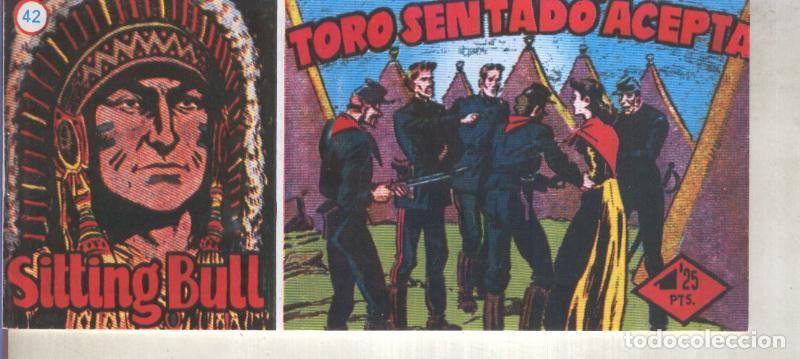 C&oacute;mics: Sitting Bull facsimil numero 42: Toro sentado acepta - Varios - Foto 1