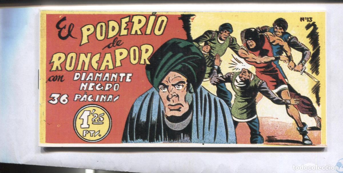 C&oacute;mics: Diamante Negro de Luis Gago facsimil numero 13: El poderio de Roncapor - Varios - Foto 1