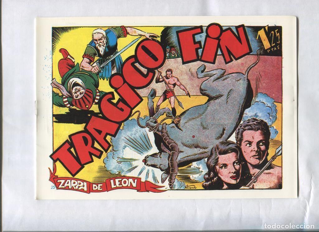 Fumetti: Ferrando: Zarpa de Leon facsimil numero 25: Tragico fin - Ferrando