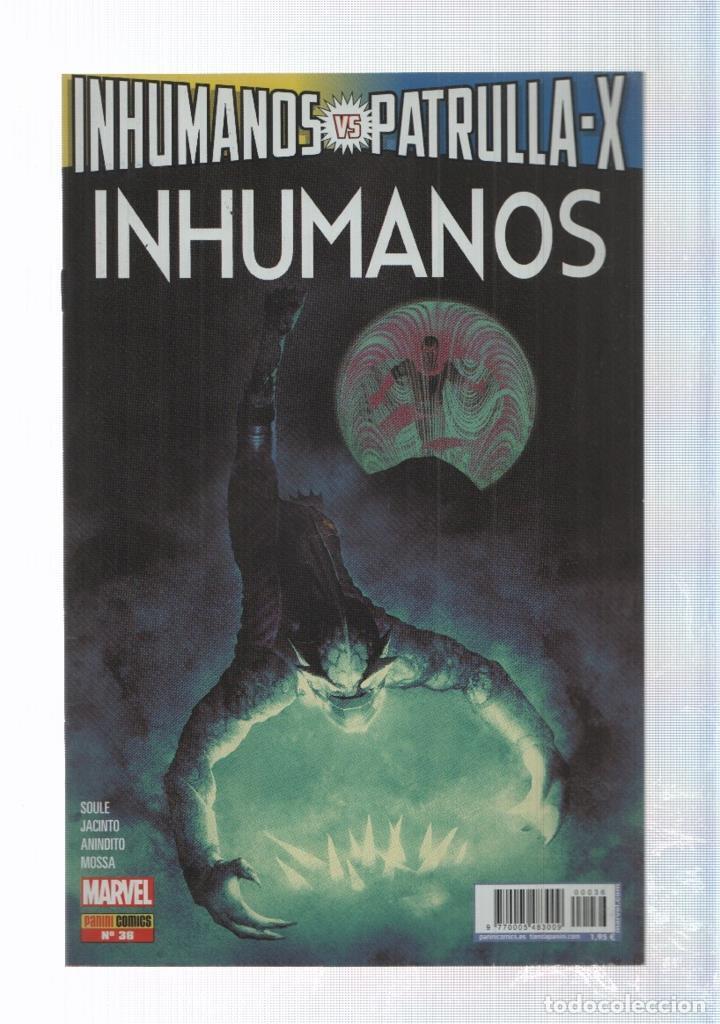 C&oacute;mics: Panini, Inhumanos: a&ntilde;o IV num 36 (2017) - Inhumanos vs Patrulla-X parte 2 - NULL - Foto 1