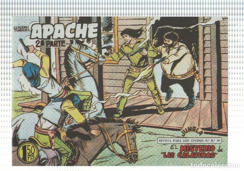 Comics: Facsimil: Apache segunda serie numero 58: El misterio de las calaveras - Claudio Tinoco