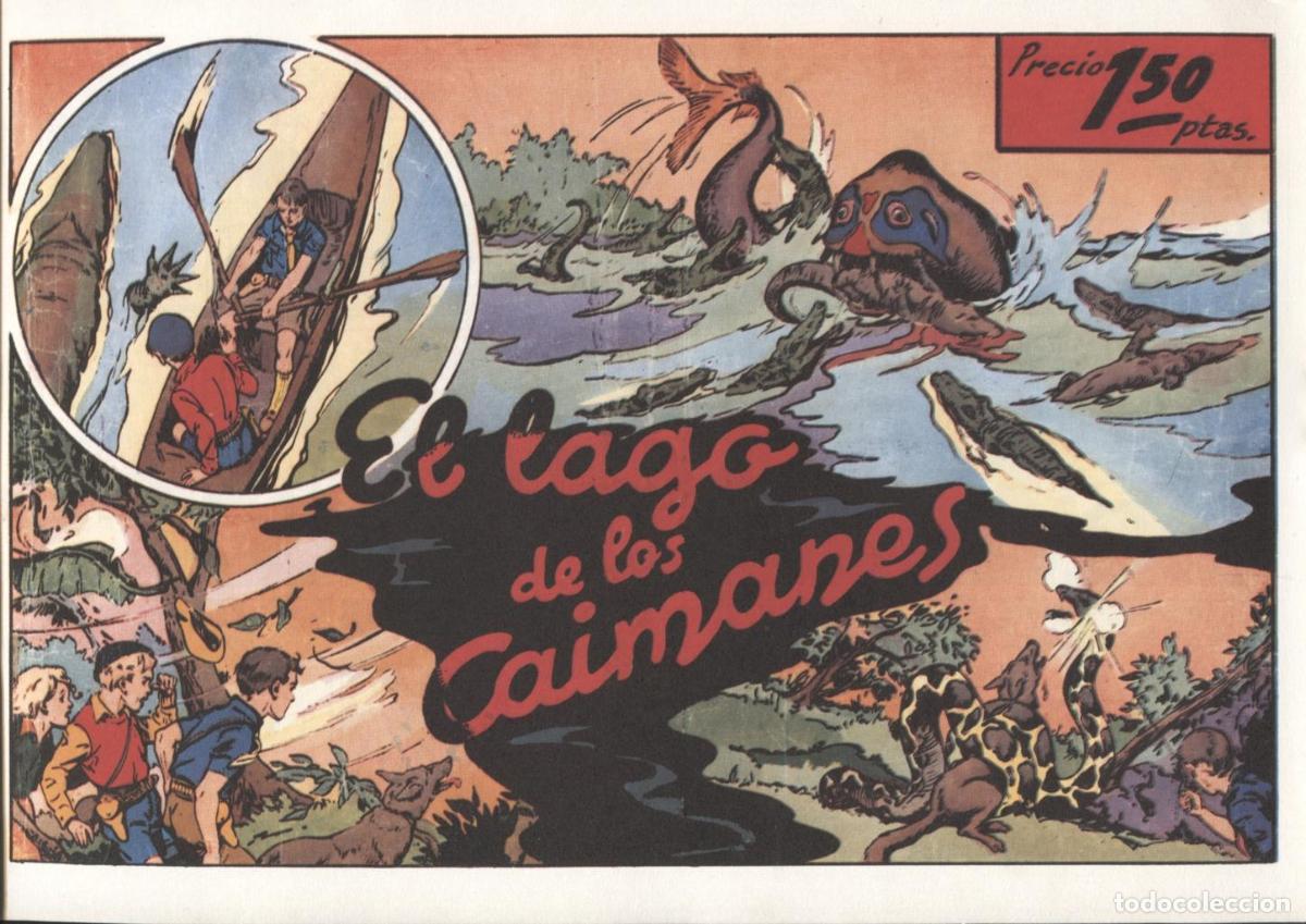C&oacute;mics: Facsimil: Juan y Luis: El lago de los caimanes - Toppi - Foto 1
