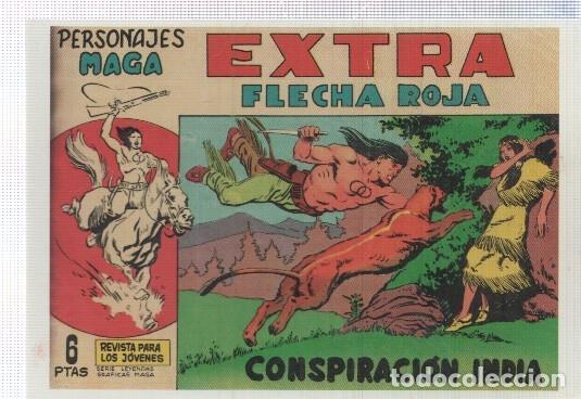 C&oacute;mics: Ficha tebeo numerada 534: Flecha Roja Extra, edit Maga (dibujo Eustaquio Segrelles) - - Foto 1