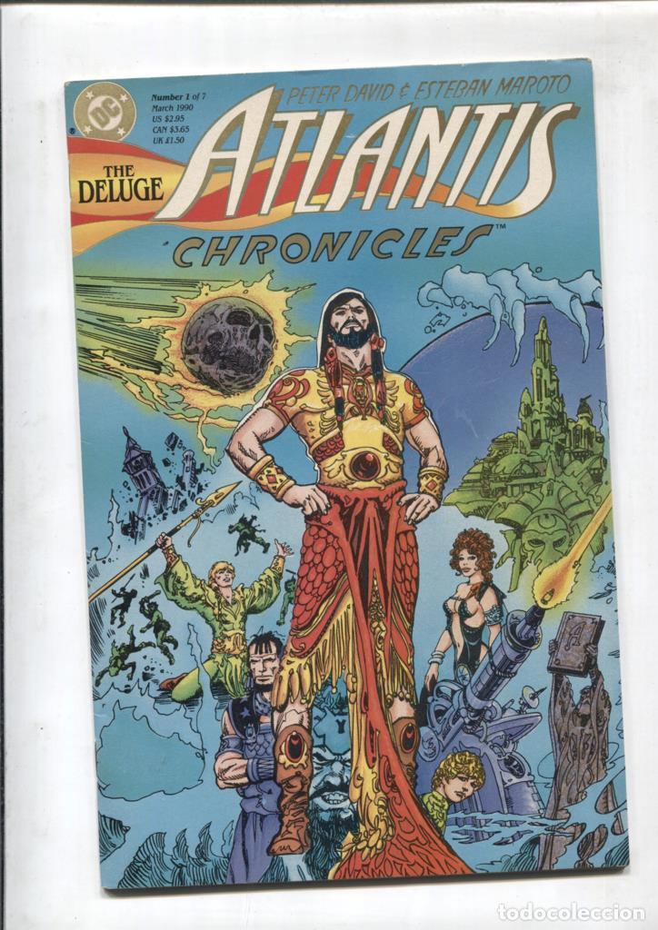 C&oacute;mics: DC Comic: Atlantis Chronicles numero 1 - Peter David - Esteban Maroto - Foto 1