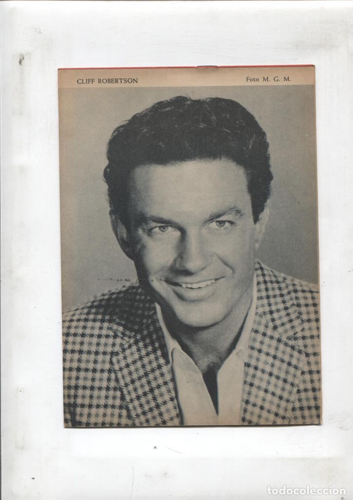 Comics: Mary Noticias numero 189: trasera foto de Cliff Robertson - Roy Mark-Carmen barbara