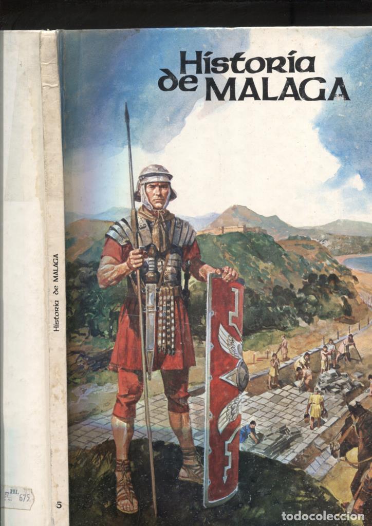 Fumetti: Historia de Malaga (numerado 1 en trasera)cello lomo lado superior por golpe dicha parte - F.Agras