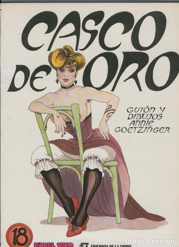 Fumetti: Papel Vivo de Edic de la Torre volumen 18: Casco de Oro - Annie Goetzinger
