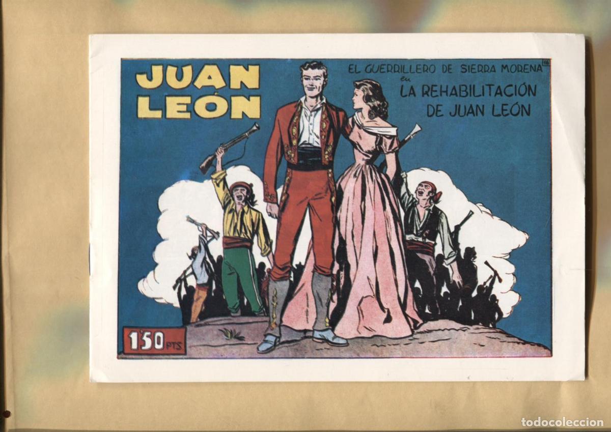 C&oacute;mics: Facsimil: Juan Leon el guerrillero de sierra morena numero 16 - Juan Grau