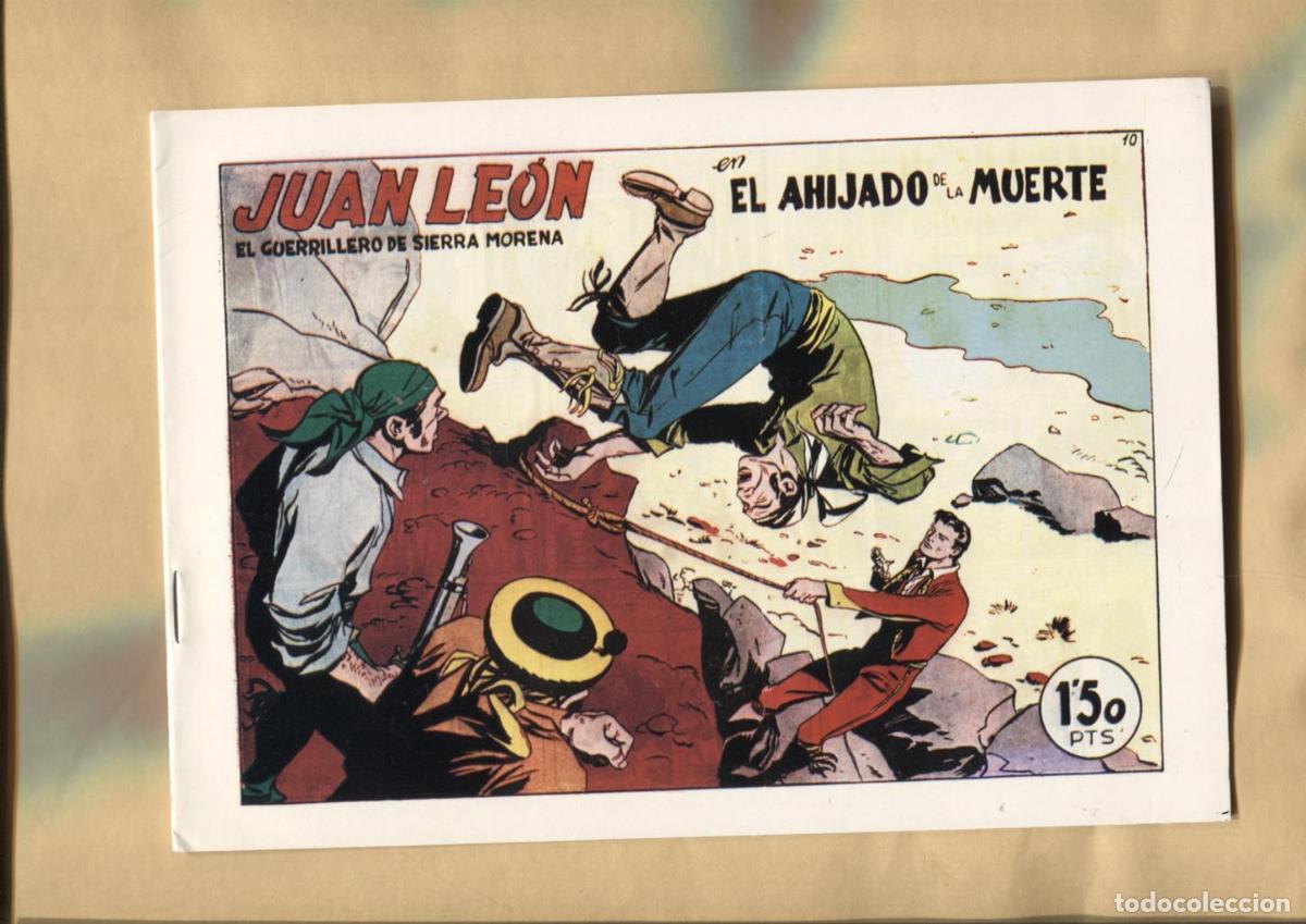 C&oacute;mics: Facsimil: Juan Leon el guerrillero de sierra morena numero 10 - Juan Grau