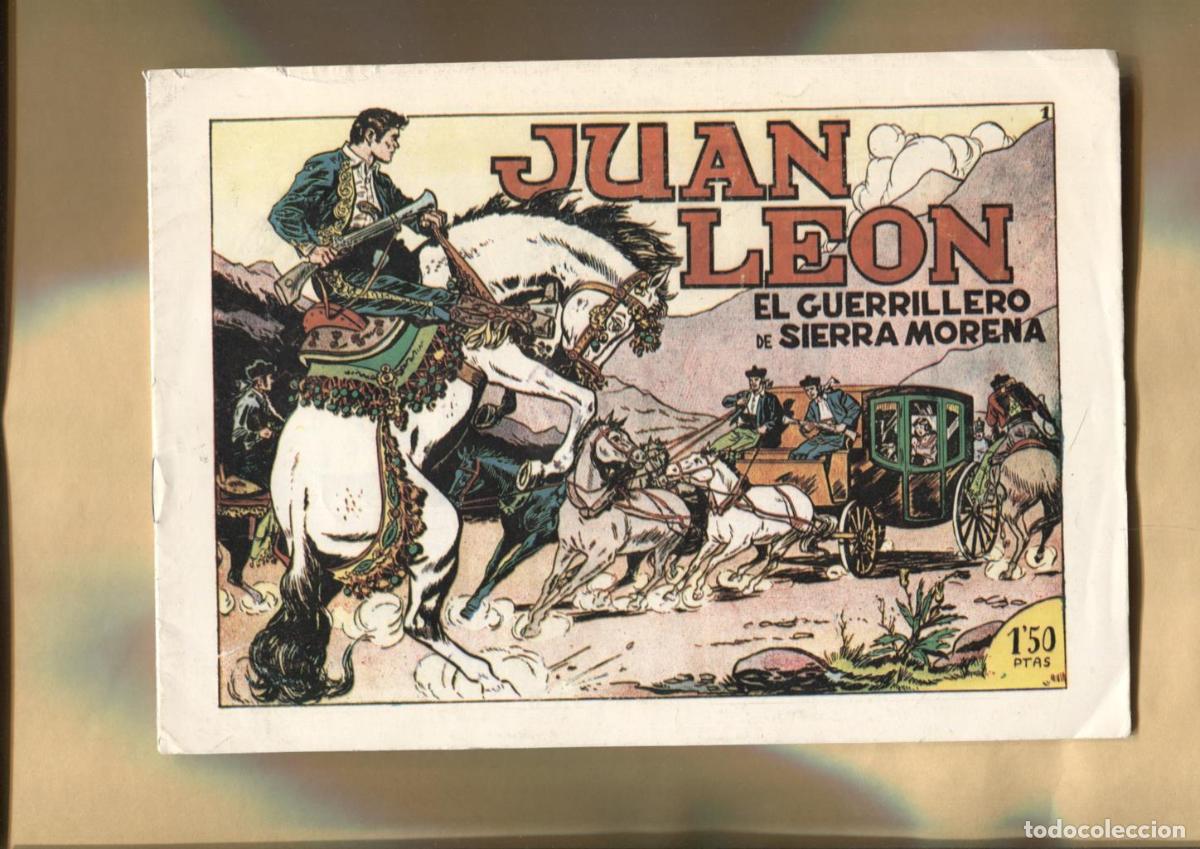 C&oacute;mics: Facsimil: Juan Leon el guerrillero de sierra morena numero 01 - Juan Grau