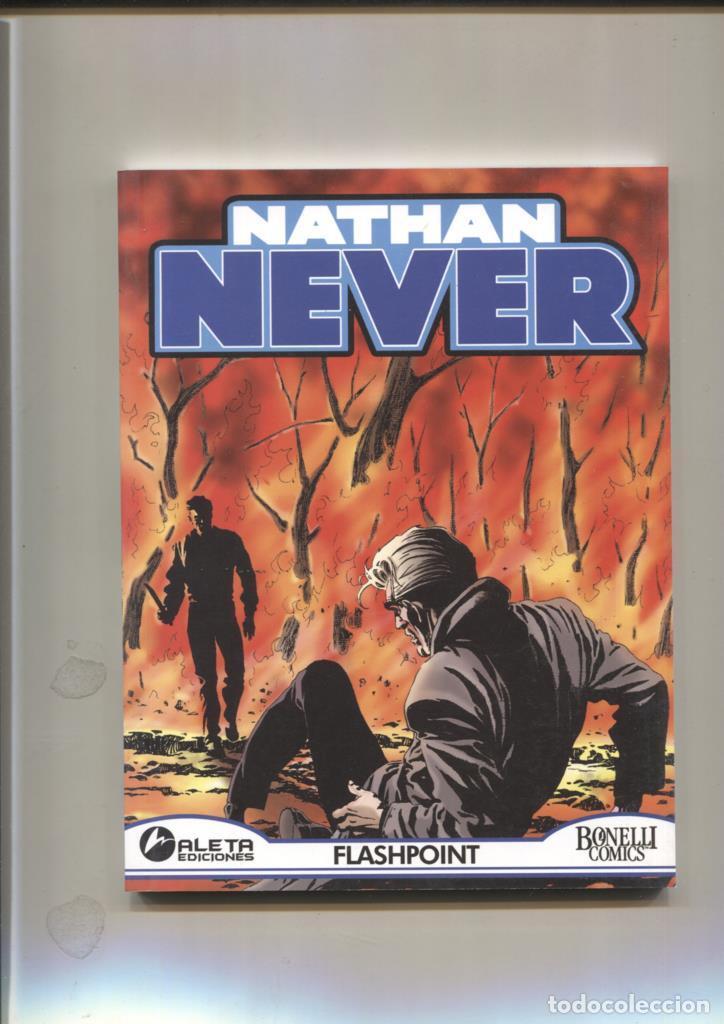 C&oacute;mics: Aleta: Nathan Never numero 03: Flashpoint - medda, serra y vigna - Foto 1