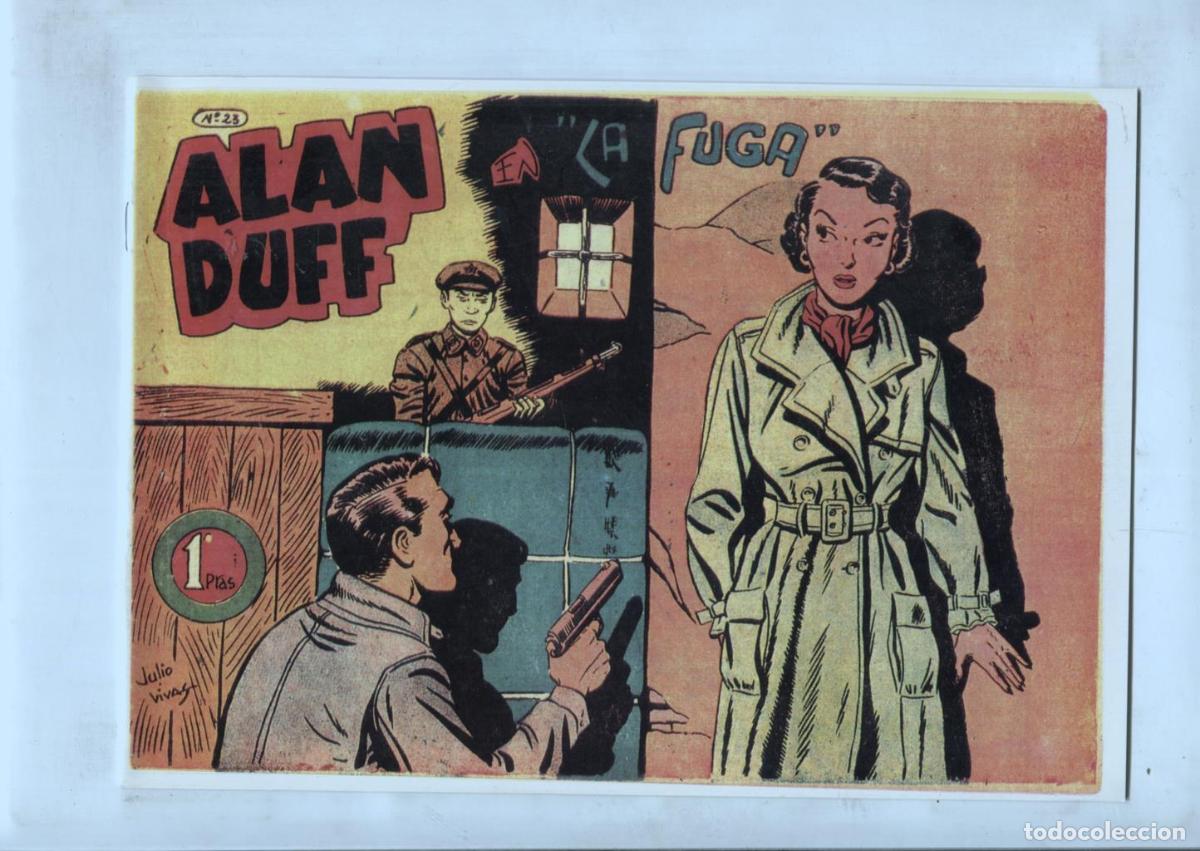 C&oacute;mics: Facsimil: Alan Duff numero 23: La fuga - Julio Vivas - Foto 1