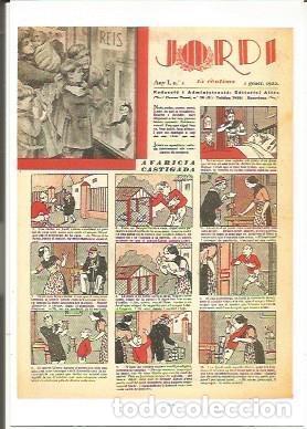 C&oacute;mics: Ficha tebeo 5670: Jordi 1933 - Varios - Foto 1