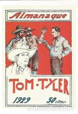 Comics: Ficha tebeo 5659: Almanaque 1929 Tom Tyler - Varios