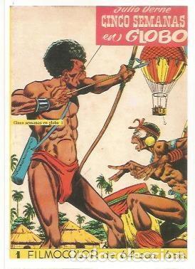C&oacute;mics: Ficha tebeo 5923: Cinco semanas en globo - Varios - Foto 1