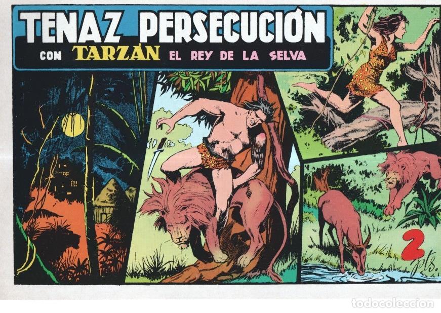 C&oacute;mics: Facsimil: Tarzan: Tenaz persecucion - Varios - Foto 1