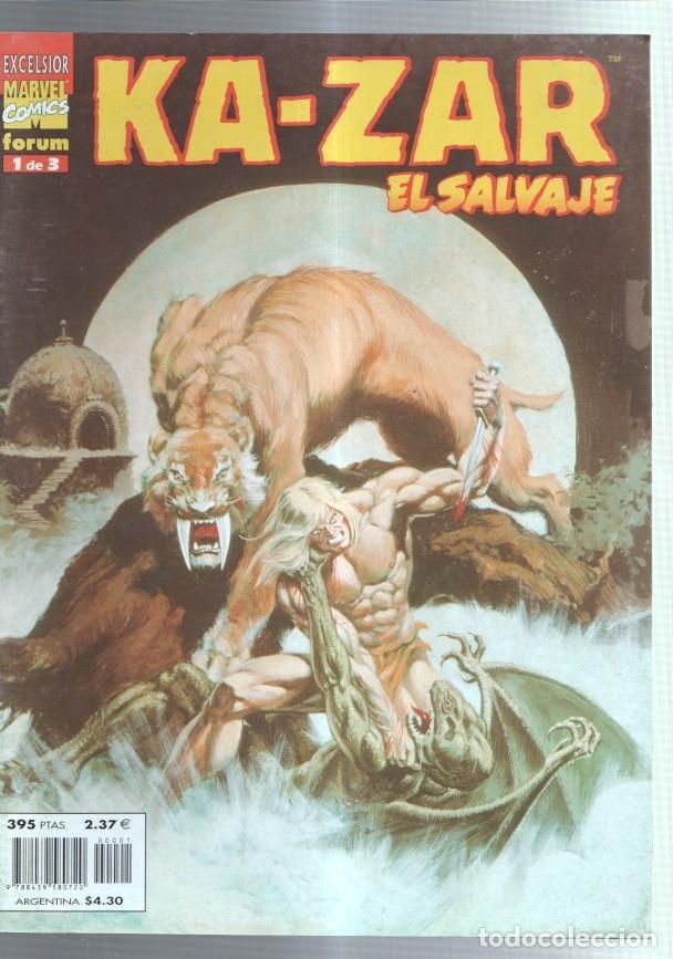 C&oacute;mics: Planeta: Kazar el salvaje numero 1 - John Buscema - Foto 1