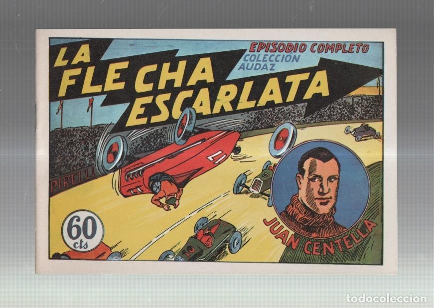C&oacute;mics: Facsimil: Juan Centella coleccion Audaz: La flecha escarlata - Cossio - Foto 1