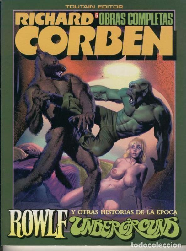 C&oacute;mics: Richard Corben: Obras completas numero 06: Rowlf underground - Richard Corben - Foto 1