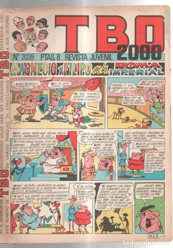 C&oacute;mics: TBO 2000 numero 2039: Magnesio y Filipo en la roma imperial (Bernet Toledano) - Varios