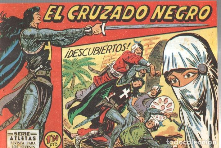 C&oacute;mics: Facsimil: El Cruzado Negro numero 04: Descubiertos - Manuel Gago