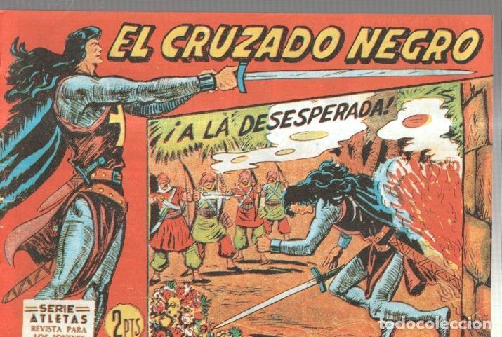 Comics: Facsimil: El Cruzado Negro numero 39: A la desesperada - Manuel Gago