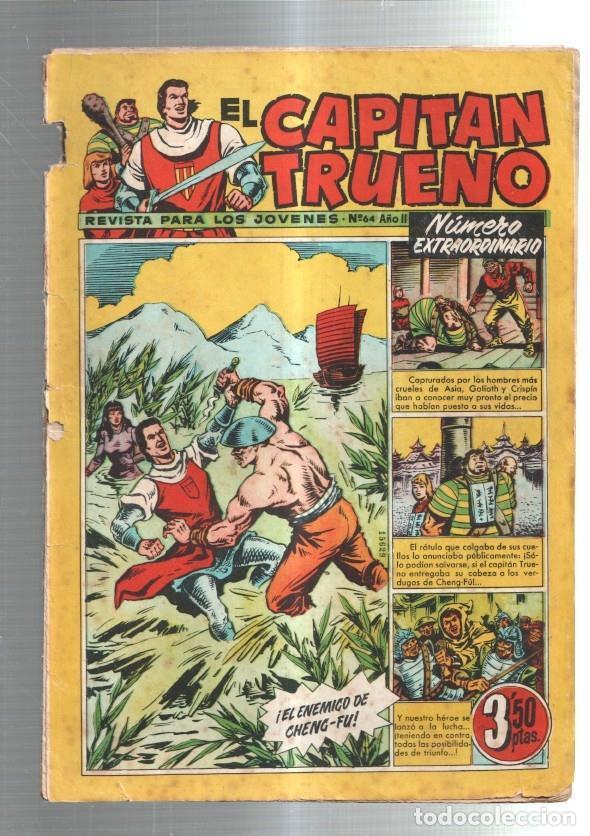 Comics : El Capitan Trueno Extra numero 064 (numerado 6 en trasera) (aviejado) - varios