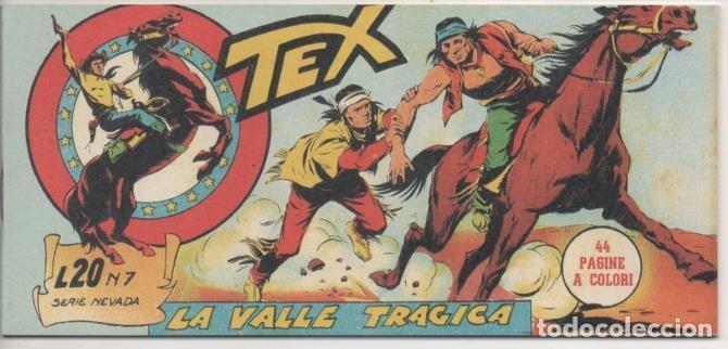 C&oacute;mics: Comic E00453: Collada del Tex L20 n&ordm; 7 Serie Nevada. La Valle Tragica - Bonelli - Foto 1