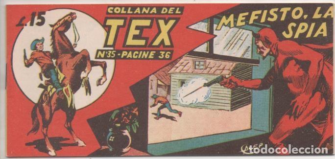 C&oacute;mics: Comic E00196: Collana del Tex L15 n&ordm; 35. Mefisto, la Spia - Bonelli - Foto 1