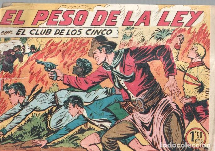 Fumetti: Original de El club de los cinco numero 27: El peso de la ley - Manuel Gago