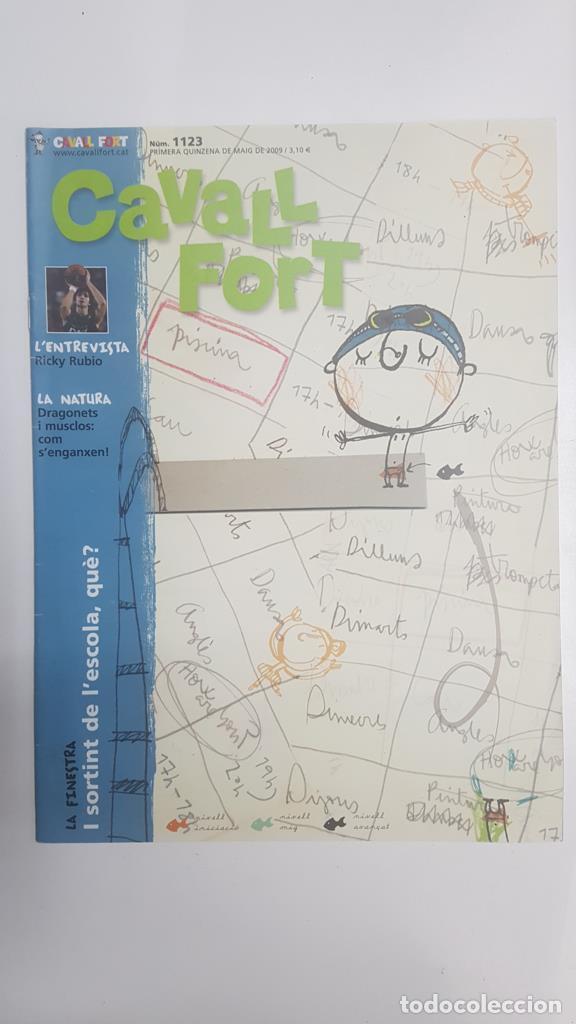 Comics: Revista: Cavall Fort num 1123, 1a quinzena maig de 2009 - Entrevista a Ricky Rubio - Varios