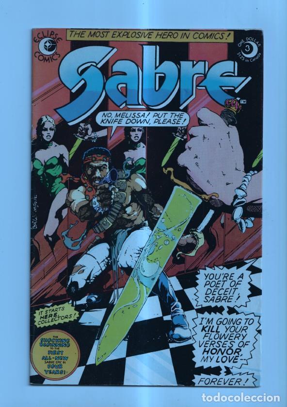 C&oacute;mics: Eclipse Comics SABRE numero 03 - Billy Graham - Foto 1