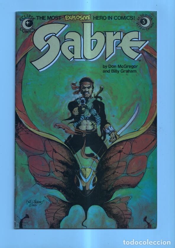 C&oacute;mics: Eclipse Comics SABRE numero 05 - Billy Graham - Foto 1
