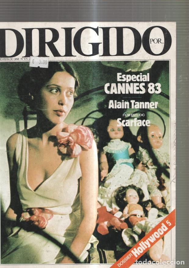 Comics: Dirigido numero 105, 1983: Especial Cannes 83- Alain Tanner. Film estudio - Varios