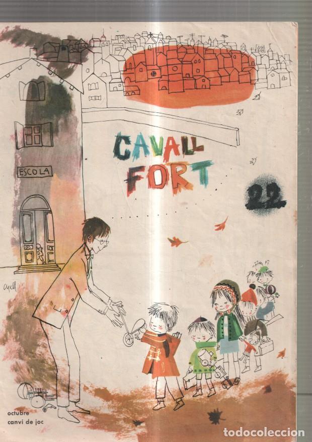 Comics: Cavall Fort num. 44, 1961: Pitof- El camp del senglar- Cacera de l os blanc- - Varios