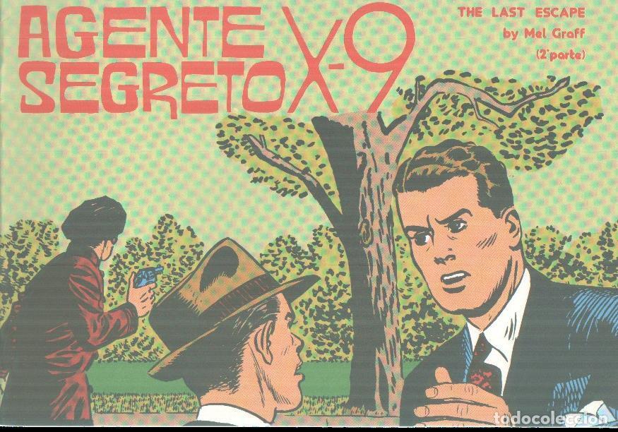 C&oacute;mics: Agente Secreto X-9 numero 77: tiras del 6.12.1943 al 5.2.1944 - Mel Graff