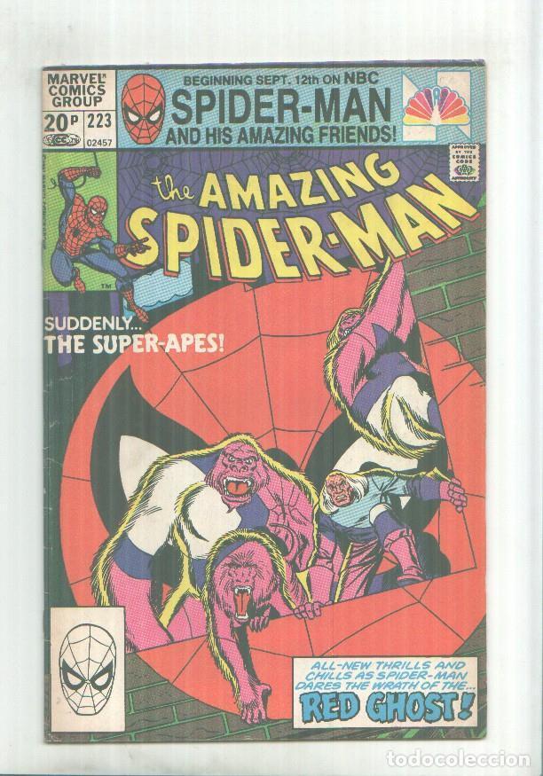 C&oacute;mics: Marvel Comics: The Amazing Spiderman numero 223 - Varios - Foto 1