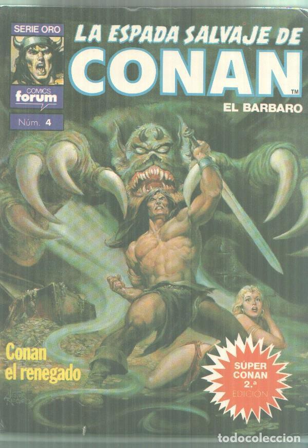 C&oacute;mics: Super Conan 2&ordf; edicion numero 4: Conan el renegado - varios - Foto 1