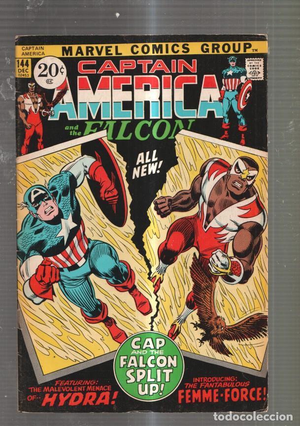 C&oacute;mics: Marvel Comics: Captain America and The Falcon numero 144 - varios - Foto 1