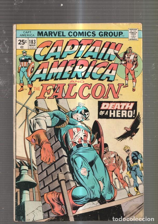C&oacute;mics: Marvel Comics: Captain America and The Falcon numero 183 - varios - Foto 1